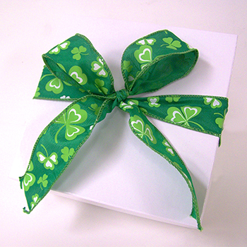 Get St. Patrick's Day cookies delivered—our White Cookie Gift Box is tied in a festive St. Patty's Day ribbon and filled with individually-wrapped cookies!