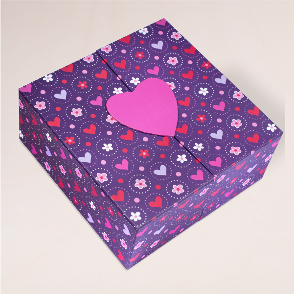 This cheerful Valentine's Day cookie box slides open to reveal 24 gourmet cookies for your sweetie in a favorite flavor or choice of specially curated assortment.